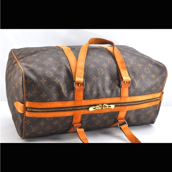 Louis Vuitton Monogram Sac Souple 45 Hand Boston Bag M41624 LV 3698L - Picture 10 of 17